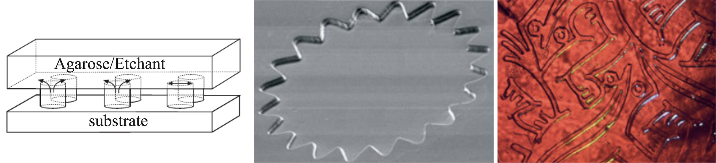 Picture of publication: Cutting into solids with micropatterned gels
